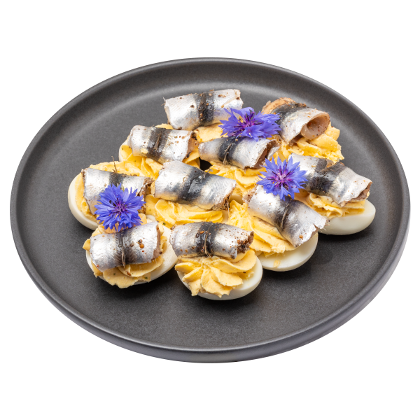 Täidetud munad kiluga 380g