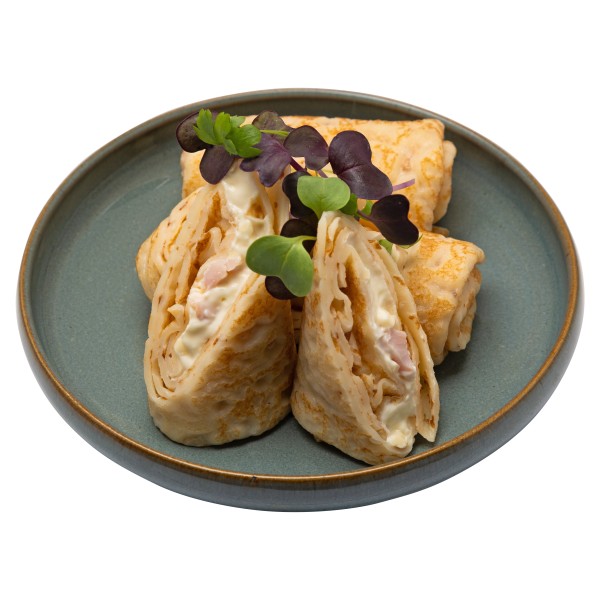 Pannkoogid sulajuustu ja suitsukanaga 200g