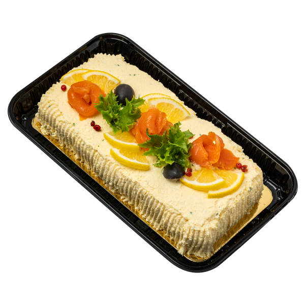 Mini-võileivatort suitsulõhe ja forelliga 450g