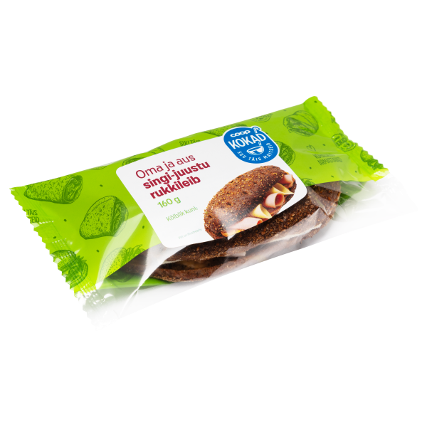 Rukkileib singi ja juustuga 160g