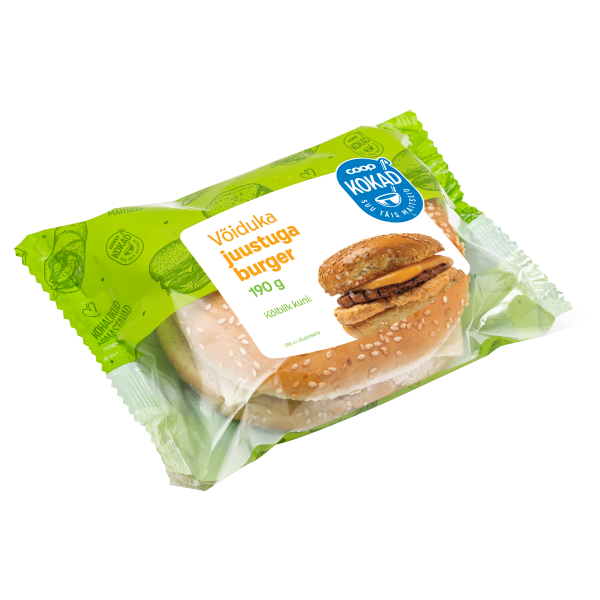 Burger juustuga 190g