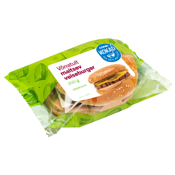 Veiseburger 200g