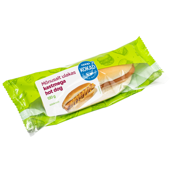 Hot dog kastmega 130g