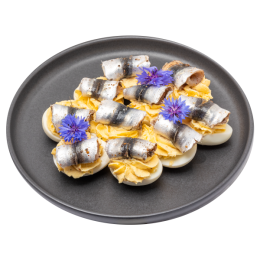 Täidetud munad kiluga 380g