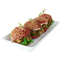 Miniburgerid rebitud lihaga 265g