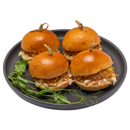 Miniburger coleslaw+rebitud liha 360g